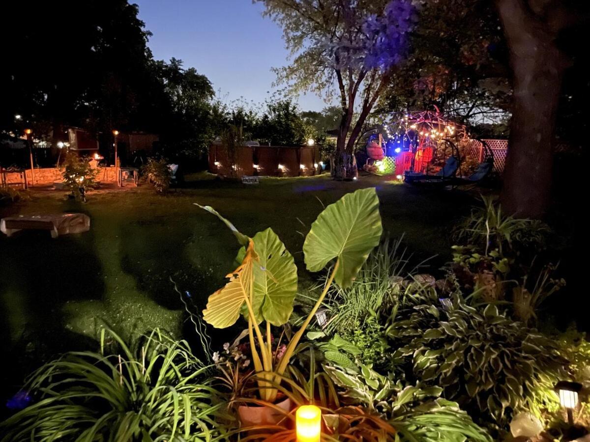 Schaumburg Paradise Oasis With A Secret Garden And Private Pool מראה חיצוני תמונה