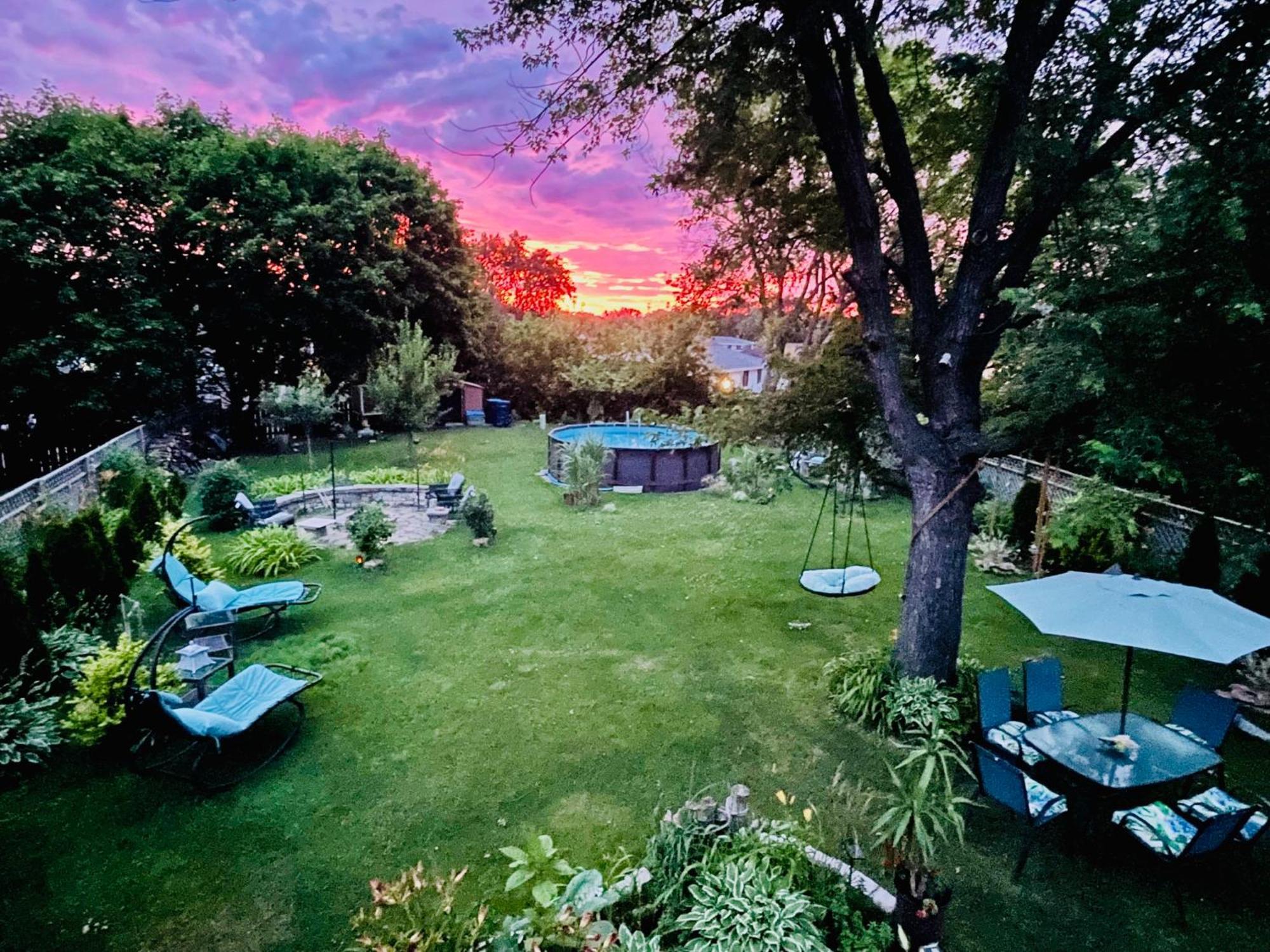 Schaumburg Paradise Oasis With A Secret Garden And Private Pool מראה חיצוני תמונה